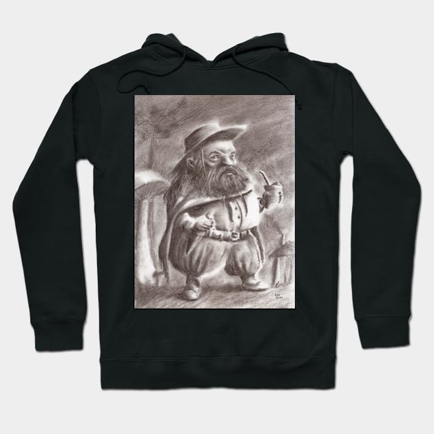 Gnomo Gaúcho (Gaucho Gnome) Hoodie by EderArt